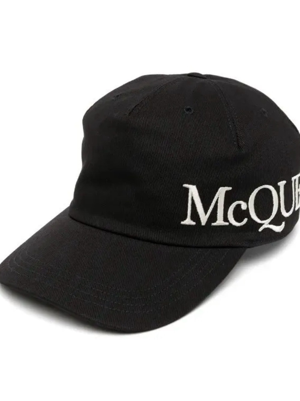 Alexander MCQUEEN Oversized Embroidered Baseball Cap